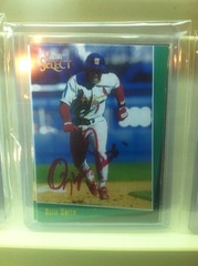 Ozzie Smith Autographed Card 15